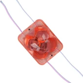 Powermaster PM-14712 12 Volt 2 Watt Kırmızı Yanıp Sönen Çakar 4333-3030 Modül Led 43x33x28mm - 1
