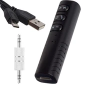 Powermaster BT-801 Oto Araç Bluetooth Aux Müzik Alıcı Çevirici Kiti - 1