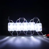 Powermaster PM-14719 12 Volt 2 Watt Soğuk Beyaz Sabit 4333-3030 Modül Led 43x33x28mm - 2