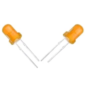 Halmet Mantar Led 4.8mm Turuncu - 1