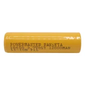 PowerMaster PM-9599 Rakieta 3.7 Volt 1200mAh 18650 Başlıklı Şarj Edilebilir Lityum Pil (Tekli) - 4