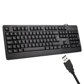 Philips SPK6247B USB 1.2 Metre Kablolu Klasik Siyah Numpadli Türkçe Q Klavye - 1