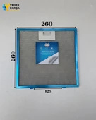 260x260 mm Aspiratör & Davlumbaz Tel Yağ Filtresi 26x26 cm - 1