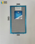 200x345 mm | Aspiratör & Davlumbaz Tel Yağ Filtresi | Model: 11010157 - 9197059799 | 20x34,5 cm - 1