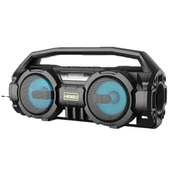 Trend Store Kablosuz Mikrofonlu Bluetooth Hoparlör Karaoke USB AUX Bas FM Radyo TF Müzik Sistemi Stereo - 1