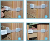 Agubugu Baby - Ayarlanabilir Çok Amaçlı Kilit - 1 Adet Çok Renkli - 5