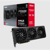 Asus 16GB PRIME-RX9070XT-O16G AMD GDDR6 256Bit 3xDP HDM - 1