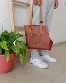 Vegan Deri Köpek Taşıma Çantası , S Beden - 2