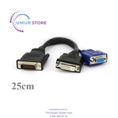 Dms 59 DVI VGA Kablo Geniş DVI VGA DVI Kablo 59 Pin DVI DVI VGA Çevirici - 1
