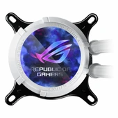 Asus ROG Strix LC III 360 ARGB White Edition 360mm AM5/1700P Beyaz İşlemci Sıvı Soğutucu thumbnail 4