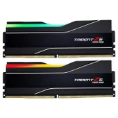 GSKILL F5-6000J3636F32GX2-TZ5RK Trident Z5 RGB Siyah DDR5-6000Mhz CL36 64GB (2X32GB) DUAL (36-36-36-96) 1.35V thumbnail 1