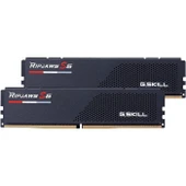 GSKILL Ripjaws S5 Siyah DDR5-6400Mhz CL32 32GB (2X16GB) DUAL (32-39-39-102) 1.40V F5-6400J3239G16GX2-RS5K - 1