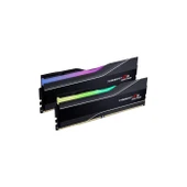 GSKILL F5-6000J3636F32GX2-TZ5RK Trident Z5 RGB Siyah DDR5-6000Mhz CL36 64GB (2X32GB) DUAL (36-36-36-96) 1.35V thumbnail 2