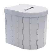 adfox Bi-Pot Katlanır Portatif Kamp Tuvaleti [WC] GRİ - 1