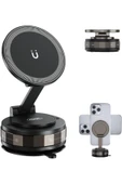 Xo Magsafe Uyumlu Araç Telefon Tutucu – Güçlü Manyetik Vakumlu, 360° Ayarlı Stand, iPhone C176 thumbnail 1