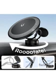 Xo Vakumlu Manyetik Araba Telefon Tutucu – 360° Döner, Katlanabilir, Güçlü Vantuzlu Stand C177 thumbnail 5
