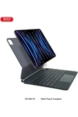 Xo Kablosuz Klavye KB10 - iPad Pro/Air 6 Uyumlu, Touchpad’li, Şarjlı, Türkçe Q, 64 Tuşlu, 13 inç thumbnail 4