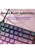 Coverzone 65% Kablolu Hotswap Mekanik Oyun Klavyesi,68 Tuşlu Anti-Ghosting AJAZZ AK680 Pembe | Brown Switch thumbnail 7