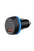 X-Level X-chargerdrive 20w Çift Portlu Hızlı Araç Şarj Aleti-pd&qc Destekli Type-c Ve Usb 3.0 Çıkışlı,xc4050 thumbnail 1