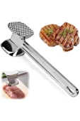 Coverzone Çift Taraflı Et Dövücü Tokmak | Dayanıklı Alüminyum Malzeme | Pratik & Ergonomik Et Yumuşatıcı thumbnail 6