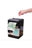 Coverzone Melodili ATM Metal Ve Kağıt Para Kumbarası Şİfreli Para Biriktirme Alışkanlığı Dekoratif Hediyelik - 5
