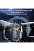 Coverzone Kablosuz Araç İçi Cep Telefonu Şarj 2in1 Telefon Tutucu ve Şarj Araç 4.7-7.2 inç Uyumlu C12 thumbnail 8