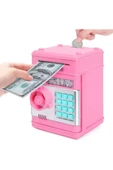 Coverzone Melodili ATM Metal Ve Kağıt Para Kumbarası Şİfreli Para Biriktirme Alışkanlığı Dekoratif Hediyelik - 1
