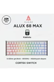 Coverzone Ajazz ALUX 68 HE Kablolu-8000hz Manyetik Switch Oyun Klavyesi Alümniyum Gövde Yapısı thumbnail 7