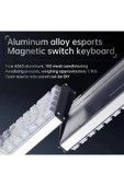 Coverzone Ajazz ALUX 68 HE Kablolu-8000hz Manyetik Switch Oyun Klavyesi Alümniyum Gövde Yapısı thumbnail 2