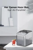 Torima YH16M Gümüş Portatif Taşınabilir Hızlı Buz Yapma Makinası thumbnail 2