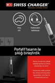 SWISS Araç Oto Bluetooth Dönüştürücü 3.5 Mm Aux Ses Alıcısı 145059067 thumbnail 2