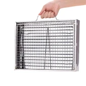 Madfox Roadtrip Portatif Katlanır BBQ Mangal SİLVER - 6