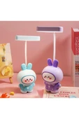 Coverzone Sevimli Figürlü Kalemtıraş Özellikli Şarjlı Masa Ve Gece Lambası Dekoratif Hediyelik Çocuk Odası thumbnail 2