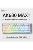 Coverzone Ajazz AK680 Max HE Kablolu Manyetik Switch Klavye-8000Hz-0.125Ms thumbnail 2