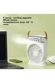 Coverzone Şarjlı Buharlı Mini Hava Soğutucu Taşınabilir Vantilatör Fan Mobil Sulu Klima 3 Rüzgar Hızı CVR-002 thumbnail 5