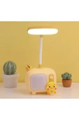 Coverzone Sevimli Figürler Tasarımlı Şarjlı Masa Ve Gece Lambası Dekoratif Hediyelik Çocuk Odası Süs thumbnail 1