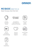 OMRON M2 BASİC ÜST KOLDAN ÖLÇER DİJİTAL TANSİYON ALETİ - 3