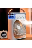 Coverzone Buharlı Mini Hava Soğutucu Taşınabilir Vantilatör Portatif Fan Mobil Sulu Klima 3 Rüzgar Hızı Hr025 thumbnail 1
