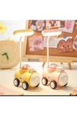 Coverzone Sevimli Araba Tasarımlı Şarjlı Masa Ve Gece Lambası Dekoratif Hediyelik Çocuk Odası Süs thumbnail 3