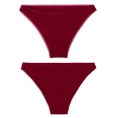 Yohannes Club, Kadın Pamuklu Basic Bikini Slip, 5'li Paket, thumbnail 9