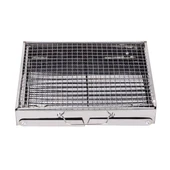 Madfox Roadtrip Portatif Katlanır BBQ Mangal SİLVER - 4