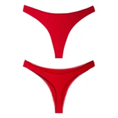 Yohannes Club, Kadın Pamuklu Basic Tanga Külot, 5'li Paket, thumbnail 11