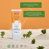 INCIA %100 Doğal Yüz Güneş Kremi Leke Karşıtı Aydınlatıcı Mineral Filtre UVA1 UVA2 UVB SPF 50+ 30 ml - 7