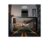 Araç İçi Kamera Wifi Özellikli Ekranlı Ön Ve Geri Görüş Kameralı Mikrofonlu 3 İnç Hd - 2