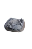 Ber vet pet Yumuşak Ve Yıkanabilir Kedi Ve Köpek Yatağı –lüx, Rahat Ve Şık Tasarım 50*50cm Renk Camel - 8