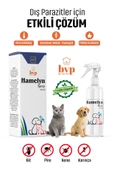 Ber vet pet Hamelyn Bit-Pire-Kene Spreyi 100ml Doğal Koruma Kedi Köpek Kuş Tavşan Uyumlu - 1
