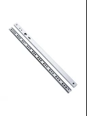 Teleskobik 17MM Çekmece Rayı Gömme Bilyeli İnce Ray(17MM)(TAKIM)(KROM) 34.2cm 34.2cm - 4 ADET - 2
