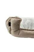 Ber vet pet Yumuşak Ve Yıkanabilir Kedi Ve Köpek Yatağı –lüx, Rahat Ve Şık Tasarım 50*50cm Renk Camel - 3