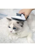Ber vet pet KEDİ TARAĞI OTOMATİK TEMİZLENEN KEDİ FIRÇASI thumbnail 4