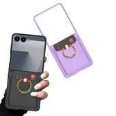 Galaxy Z Flip 7 Kıpta Yüzüklü Kartlıklı Kılıf thumbnail 11